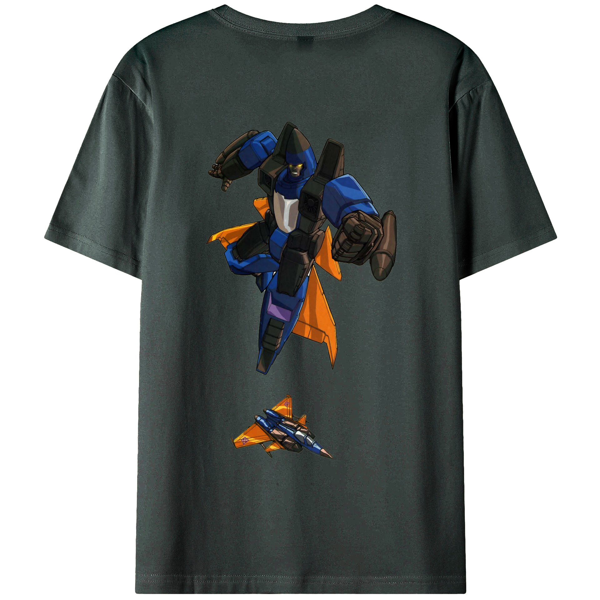 （画像用）  綿100％ メンズ半袖Tシャツ（バックプリント） 通気性